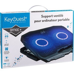 Support de refroidissement KeyOuest - Noir - 1500 - Plastique, Métal