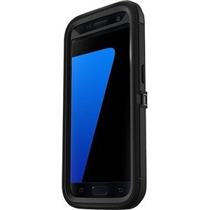 OtterBox Defender Rugged Carrying Case (Holster) Samsung Galaxy S7 Smartphone - Black - Dirt Resistant, Bump Resistant, Sc