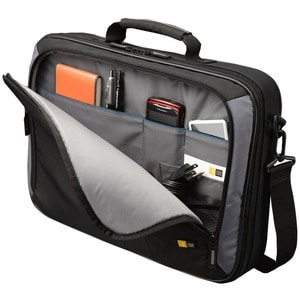 Case Logic VNC-218 Carrying Case for 18.4" Notebook, Accessories - Black - Polyester Body - Luggage Strap, Shoulder Strap,