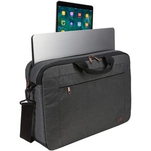 Case Logic Era ERALB-116 Carrying Case for 10.5" to 15.6" Notebook, Tablet - Obsidian - Polyester Body - Luggage Strap, Sh