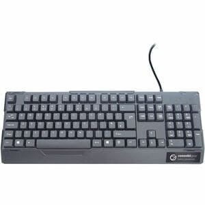 connektgear KB235 USB Standard UK Layout Keyboard and 3 Button Optical Mouse - Black