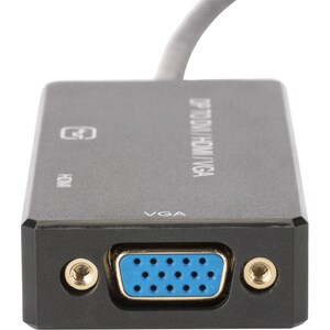 Assmann 20 cm DVI/DisplayPort/HDMI/VGA AV-Kabel für Notebook, HDTV, Audio-/Video-Gerät - 1 - Zweiter Anschluss: 1 x HDMI 1