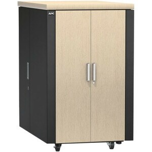 APC by Schneider Electric NetShelter CX AR4024SP 24U Rack Cabinet for Server - 482.60 mm Rack Width x 862 mm Rack Depth - 