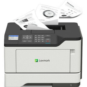 Lexmark MS521dn Desktop Laser Printer - Monochrome - 46 ppm Mono - 1200 x 1200 dpi Print - Automatic Duplex Print - 350 Sh