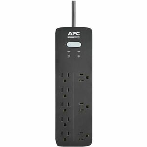 APC by Schneider Electric SurgeArrest Home/Office 8-Outlet Surge Suppressor/Protector - 8 x NEMA 5-15R - 2160 J - 120 V In