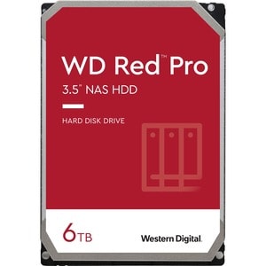 Disque dur WD Red Pro WD6003FFBX - 3.5" Interne - 6 To - SATA (SATA/600) - Système de rangement Appareil compatible - 7200