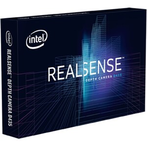 Webcam Intel RealSense D435 - 30 fps - USB 3.0 - 1920 x 1080 Video