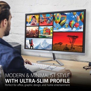 MONITOR VIEWSONIC 27 FULL HD IP S ULTRASLIM HDMI DP VGA 3 ANOS