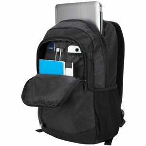 Estuche de transporte Targus Sport TSB89104US (Mochila) para 39.6cm (15.6") a 40.6cm (16") Portátil - Negro - Conforme con
