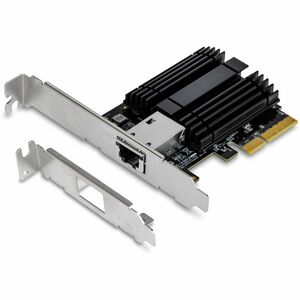 TRENDnet TEG-10GECTX 10Gigabit Ethernet Card for Computer/Server - 10GBase-T - New - Plug-in Card - PCI Express 3.0 x4 - 1