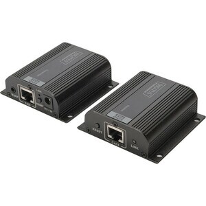 DIGITUS Professional DS-55100-1 Video Extender Transmitter/Receiver - Wired - 1 Input Device - 1 Output Device - 50 m Rang