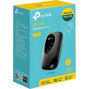 TP-Link M7200 Wi-Fi 4 IEEE 802.11n Cellular Wireless Router - 4G - WCDMA 900, WCDMA 2100 - LTE, UMTS, HSPA+, HSPA - 2.40 G