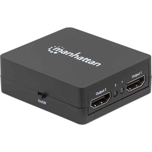 Manhattan Video Splitter HDMI 1080p, 1 in:2 out, Alimentado por USB - 1920 x 1200 - 225MHz Ancho de banda de vídeo máximo 