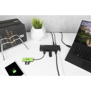 Plugable 7-Port USB 3.0 Hub with 36W Power Adapter - Connect up to seven USB 3.0, 2.0, or 1.1 devices to a single port on 