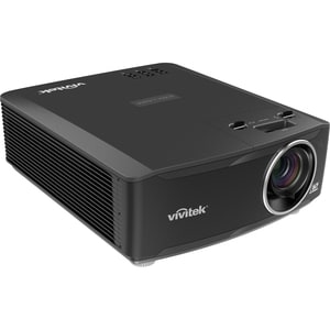 Vivitek DU4675Z-BK 3D DLP Projector - 16:10 - 1920 x 1200 - Ceiling, Front, Rear - 1080p - 20000 Hour Normal Mode - WUXGA 