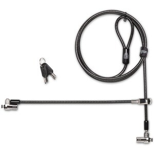 Kensington MicroSaver Kabelschloss Für Notebook - Schloss mit Schlüssel - Schwarz - Karbonstahl - für Notebook