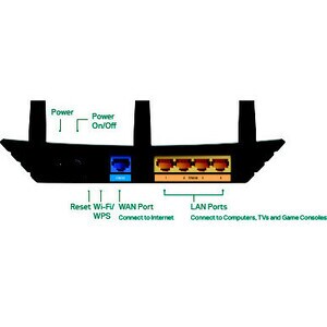 TP-Link TL-WR940N Wi-Fi 4 IEEE 802.11n Ethernet Drahtlos Router - 2,40 GHz ISM-Band3 x Extern) - 56,25 MB/s Drahtlosgeschw