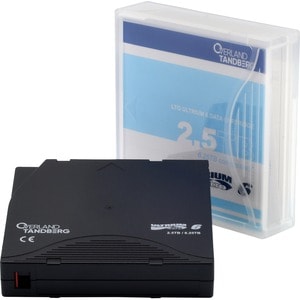 Overland-Tandberg 434021, Leeres Datenband, LTO, 2,5 TB, 5,25 TB, 1000000 Durchgang/Durchgänge, 30 Jahr(e)