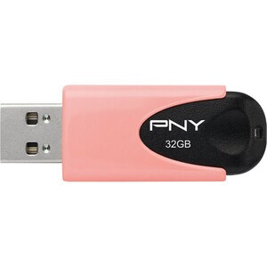 PNY 32GB Attaché 4. Capacity: 32 GB, Device interface: USB Type-A, USB version: 2.0, Read speed: 25 MB/s, Write speed: 8 M