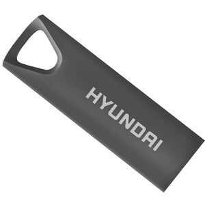 Hyundai Bravo Deluxe 32GB High Speed Fast USB 2.0 Flash Memory Drive Thumb Drive Metal, Space Grey - Durable, lightweight 