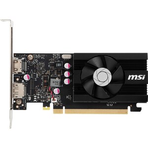 MSI NVIDIA GeForce GT 1030 Graphic Card - 2 GB DDR4 SDRAM - Low-profile - 1.19 GHz Core - 1.43 GHz Boost Clock - 64 bit Bu