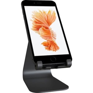 Rain Design mStand mobile stand - Black - Designed to uplift. Created for the Apple iPhone and iPad mini, and suitable for