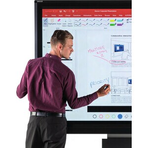 avocor AVF-7550 75" LCD Touchscreen Monitor - 16:9 - 8 ms - 75" ClassMulti-touch Screen - 3840 x 2160 - 4K - 1.07 Billion 