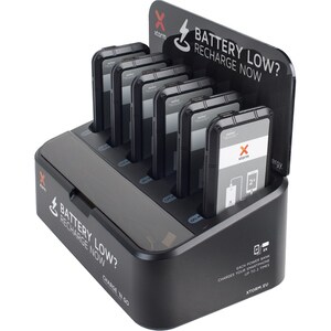 Xtorm Charge 'n Go Multi-Bay Battery Charger - 18 V DC Input - 5 V DC Output - Input connectors: USB - 6 - Proprietary Bat