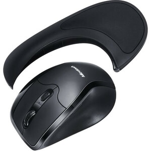 Goldtouch Newtral 3 Medium Black Mouse Wireless, Right Handed - Wireless - Radio Frequency - Black - 1 Pack - 1600 dpi - S