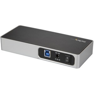 StarTech.com USB Hub - USB Type B - Desktop - Black, Silver - UASP Support - 7 Total USB Port(s) - 5 USB 3.0 Port(s) - PC,