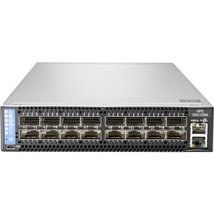 HPE StoreFabric M SN2100M Verwaltbar Ethernet-Switch - 2 Unterstützte Netzwerkschicht - Modular - Glasfaserleitung - 1U - 