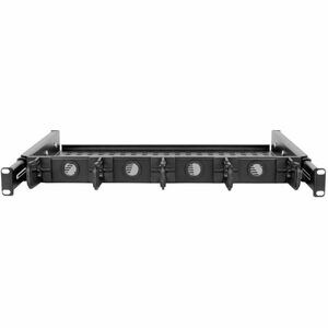 Eaton Tripp Lite Series SmartRack Cantilevered Steel Rack Shelf - 1U, Vented, Integrated Cable Rings, 14.2 in. Deep, Holds
