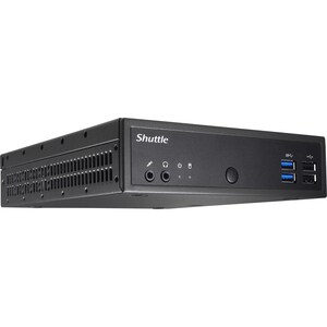 Shuttle XPC slim DH02U5 Desktop Computer - Intel Core i5 7th Gen i5-7200U - 8 GB - 120 GB SSD - Slim PC - Black - Windows 