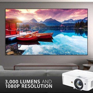 ViewSonic PX706HD 3D Ready Objektiv mit kurzer Brennweite (Short Throw) DLP-Projektor - 16:9 - 1920 x 1080 Piel - 22,000:1