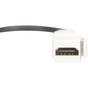 DIGITUS Professional 12 cm HDMI A/V Cable for Audio/Video Device, Faceplate, Patch Panel - 1 - First End: 1 x HDMI 2.0 Dig
