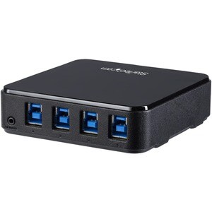 StarTech.com 4X4 USB 3.0 Peripheral Sharing Switch - USB Switch for Mac / Windows / Linux - 4 Port USB 3.0 Switch - USB A/