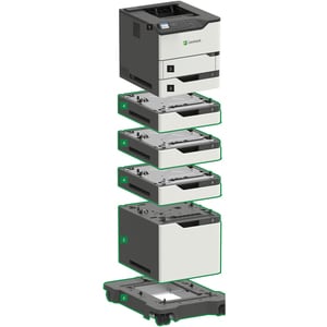 Lexmark MS820 MS821dn - Desktop Laserdrucker - Monochrom - 52 ppm Monodruck - 1200 x 1200 dpi Druckauflösung - Duplexdruck