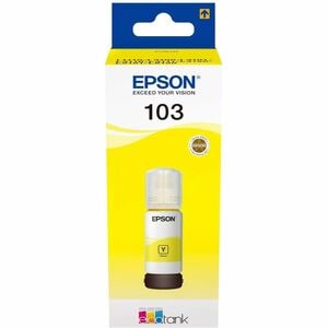 Epson EcoTank 103 Ink Refill Kit - Yellow - Inkjet - 7500 Pages - 70 mL - 1