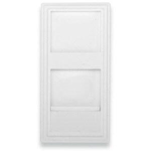 DIGITUS Professional Keystone-Verschluss - 4,5 cm Höhe x 2,3 cm Breite - Weiß - Raucharm, halogenfrei - 1 Stück