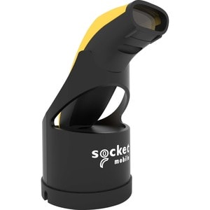 Socket Mobile SocketScan® S740, Universal Barcode Scanner, Yellow & Black Dock - Wireless Connectivity - 19.50" Scan Dista