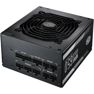 Cooler Master MWE Gold 650 Full Modular - Internal - 120 V AC, 230 V AC Input - 650 W / 3.3 V DC, 5 V DC, 12 V DC, 12 V DC