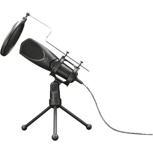 MikrofonTrust Mantis GXT 232 - Kabelgebunden - Kondensator - Omnidirektional - 1,50 m - USB - Desktop - 50 Hz bis 16 kHz