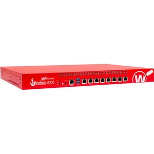 Trade up to WatchGuard Firebox M270 with 3-yr Total Security Suite - 8 Port - 1000Base-T - Gigabit Ethernet - 8 x RJ-45 - 