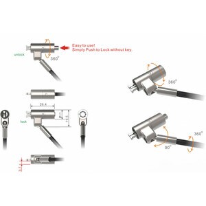 MASTER KEY SET FOR 901215 - 5 PCS