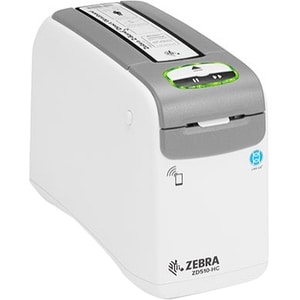 Zebra ZD510-HC Direct Thermal Printer - Monochrome - Portable - Wristband Print - USB - Bluetooth - Wireless LAN - 21.97" 