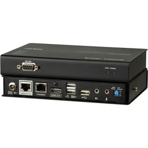 ATEN CE820R KVM Console - Wired - 1 Computer(s) - 1 Local User(s) - 150 m Range - 4K - 4096 x 2160 Maximum Video Resolutio