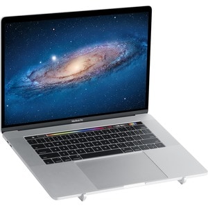 Rain Design mBar Notebook-Halter - 76,2 mm x 223,5 mm x 264,2 mm x - Anodisiertes Aluminium - 1 - Silber