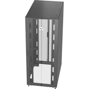 VERTIV VR 42U Floor Standing Rack Cabinet for Server, LAN Switch, Patch Panel, KVM Switch - 482.60 mm Rack Width x 1215 mm