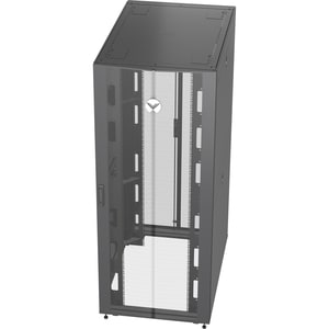 Vertiv VR Rack - 42U Server Rack Enclosure| 800x1100mm| 19-inch Cabinet (VR3150) - 2265x800x1200mm (HxWxD)| 77% perforated