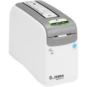 Zebra ZD510-HC Direct Thermal Printer - Monochrome - Portable - Wristband Print - USB - Bluetooth - Wireless LAN - 558 mm 